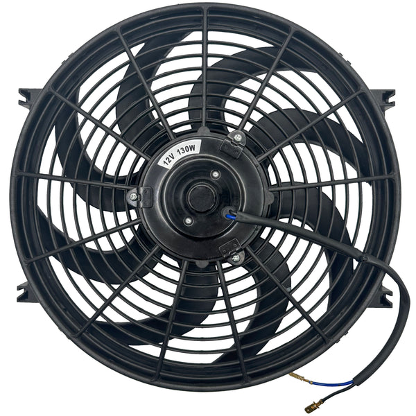 14-15 Inch 130w 12 Volt Reversible Engine Radiator Cooling Electric Fan Kit