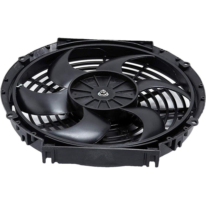 10-11" Inch Electric Fan 90W Motor 12 Volt Engine Radiator High Performance Auto Cooling - American Volt