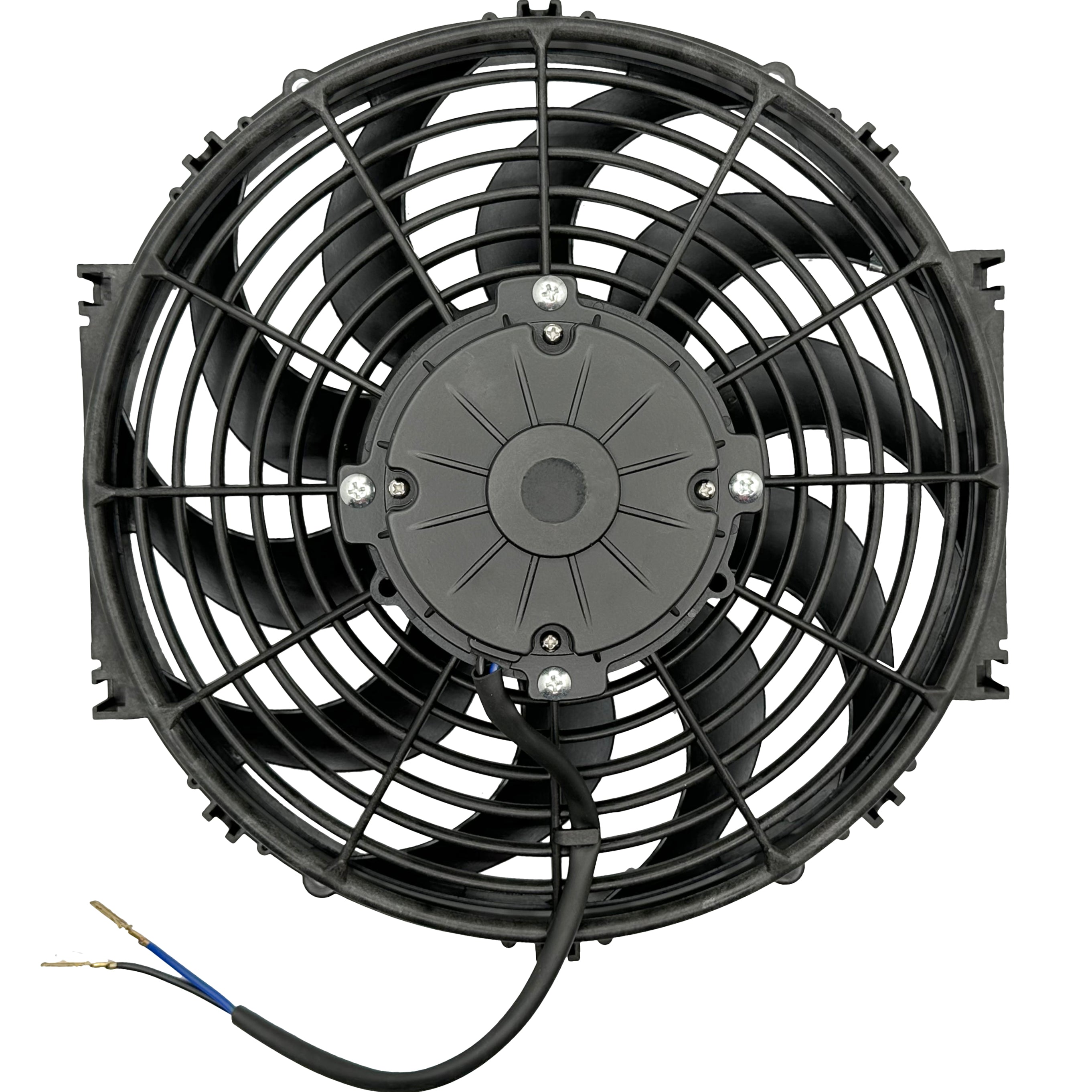 American Volt Dual 12 Inch Automotive Electric Engine Radiator Cooling  Fans Upgraded 90W Motor 180'F Push-in Fin Probe Thermostat Sensor Switch  Kit