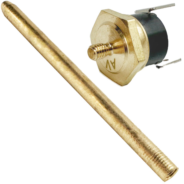 Kit de commutateur de thermostat de température de sonde enfichable de ventilateur électrique de 140 à 250'F