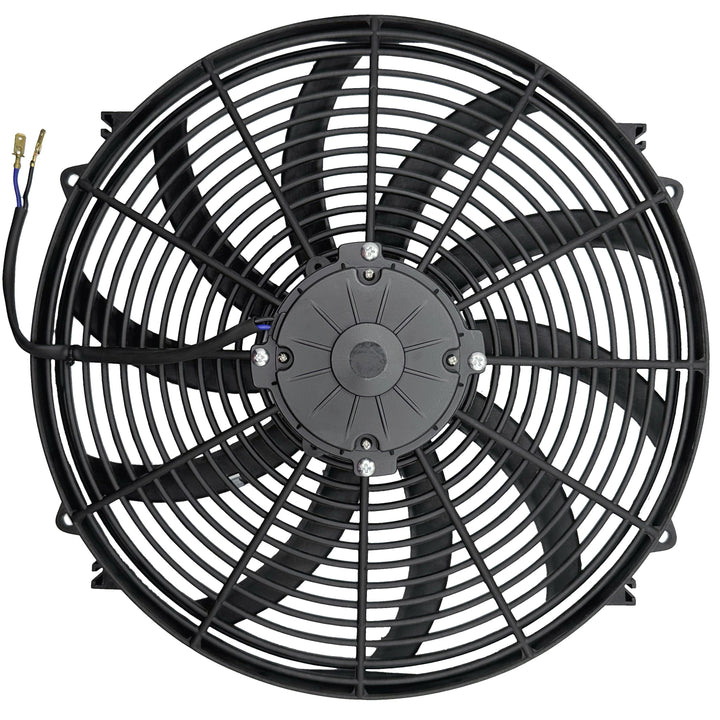 16-17" Inch Automotive 180W Motor Electric Radiator Cooling Fan 12 Volt High Performance CFM Car Truck - American Volt