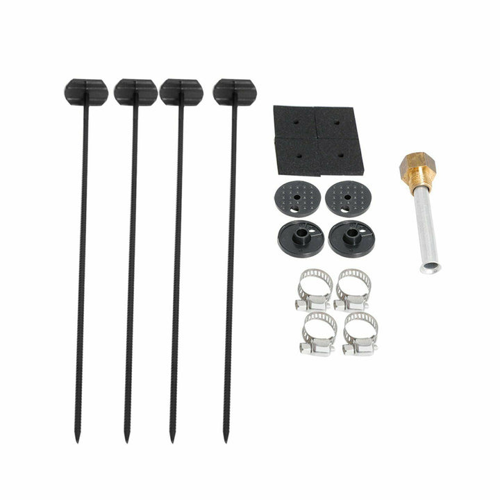 17 Row Small Medium Duty Car Truck SUV RV Towing Aluminum Engine Transmission Oil Cooler Kit - American Volt