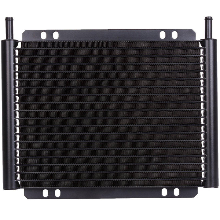 23 Row Engine Transmission Oil Cooler 8 Inch Electric Cooling Fan In-Hose Grounding Temp Switch Kit - American Volt