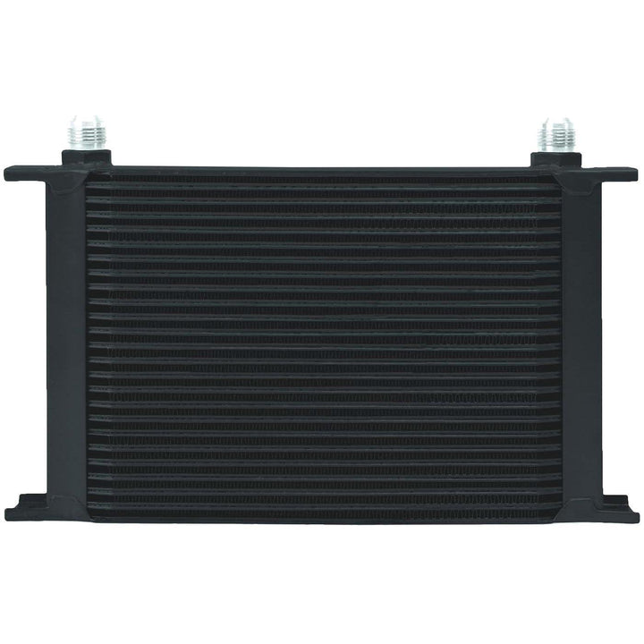 25 Row Heavy Duty Aluminum Auto Car Truck Engine Transmission Cooler 6" Inch Electric Fan Kit - American Volt