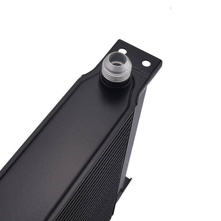 30 Row Engine Transmission Oil Cooler 8" Inch Radiator Electric Cooling Fan Fin Probe Thermostat Kit - American Volt
