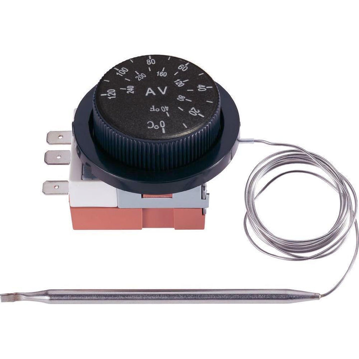Adjustable Thermostat Temp Switch Radiator Electric Cooling Fan 32-248'F Thermal Sensor Wiring Kit - American Volt