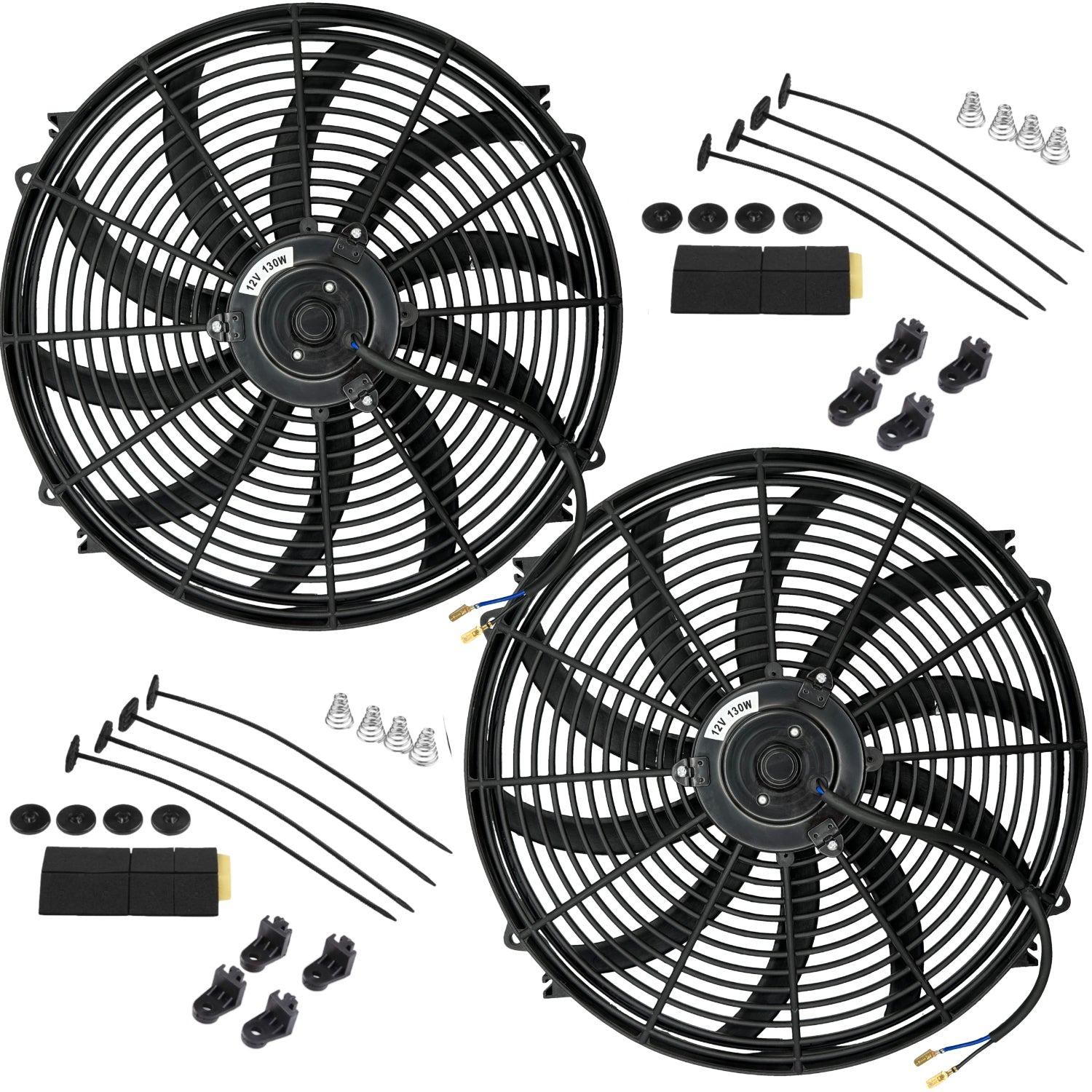 Dual Electric Radiator Fans