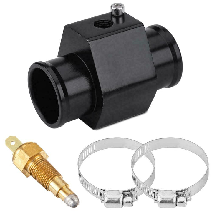 Automotive Engine Radiator In-Line Coolant Hose Fitting Water Temperature Adapter Electric Fan Thermostat Switch - American Volt