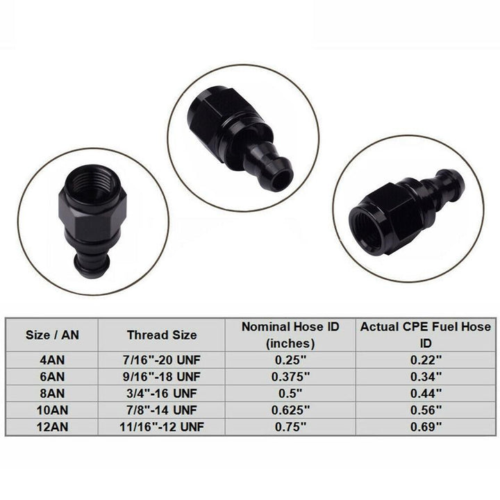 Engine Transmission Oil Cooler In-Line Hose Fitting Adapter Thermostat Electric Fan Temp Switch Kit - American Volt